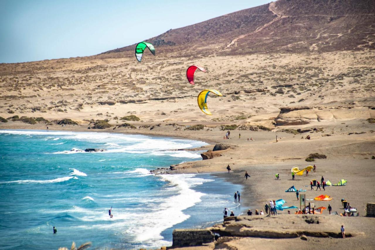 Alquilaencanarias-Medano Galte, Terrace And Beach エル・メダノ エクステリア 写真