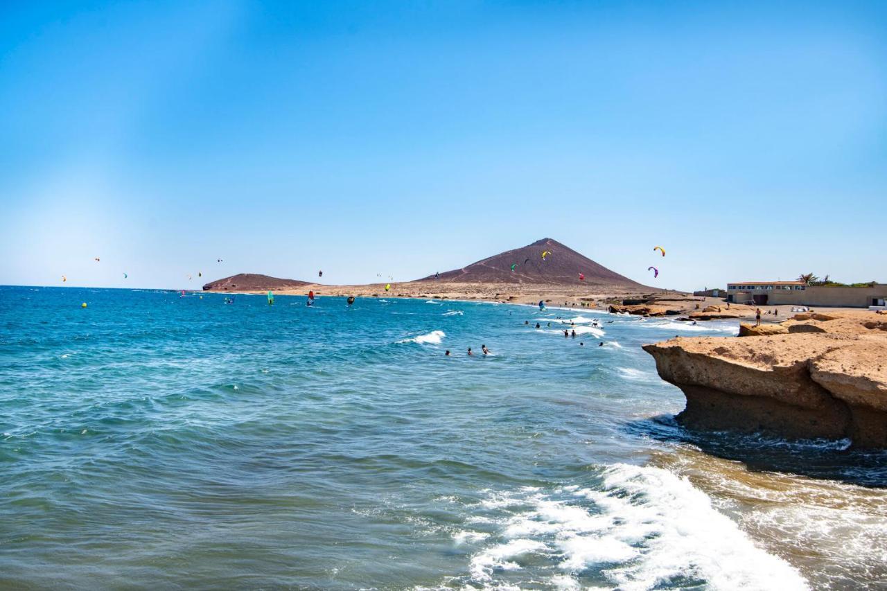 Alquilaencanarias-Medano Galte, Terrace And Beach エル・メダノ エクステリア 写真