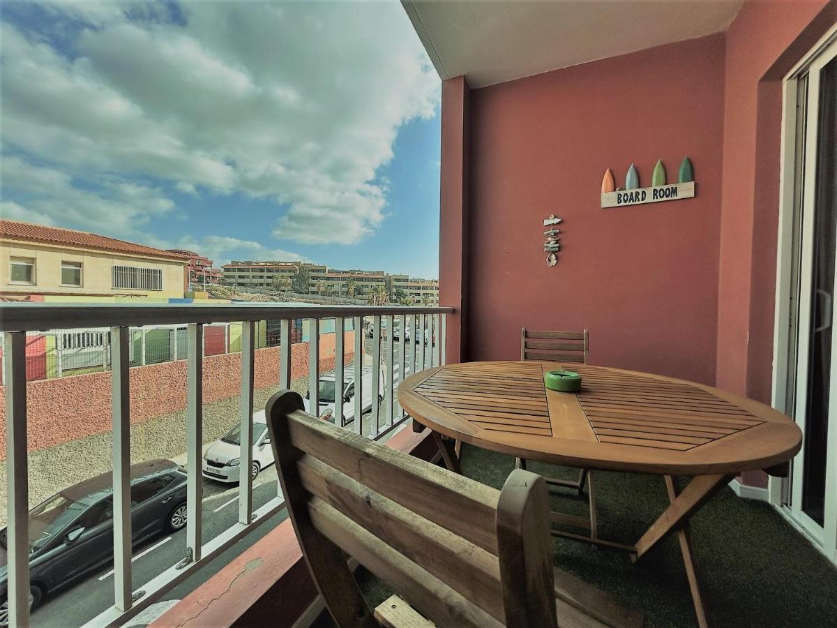 Alquilaencanarias-Medano Galte, Terrace And Beach エル・メダノ エクステリア 写真